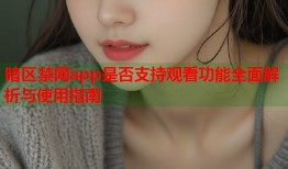 暗区禁网app是否支持观看功能全面解析与使用指南