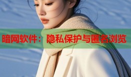 暗网软件：隐私保护与匿名浏览