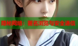 隐秘网络：匿名浏览与安全通信