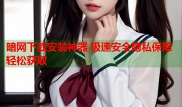 暗网下载安装神器 极速安全隐私保障轻松获取