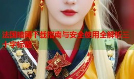 法国暗网下载指南与安全使用全解析三十字标题