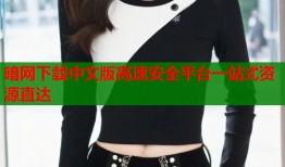暗网下载中文版高速安全平台一站式资源直达