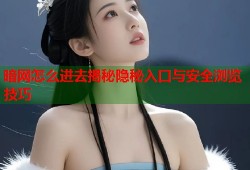 暗网怎么进去揭秘隐秘入口与安全浏览技巧
