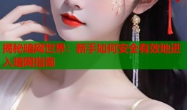 揭秘暗网世界：新手如何安全有效地进入暗网指南