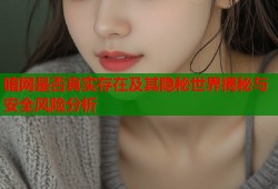暗网是否真实存在及其隐秘世界揭秘与安全风险分析