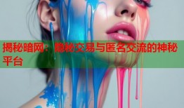 揭秘暗网：隐秘交易与匿名交流的神秘平台
