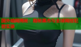 国外暗网揭秘：隐秘黑市与全球网络犯罪实录