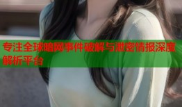 专注全球暗网事件破解与泄密情报深度解析平台