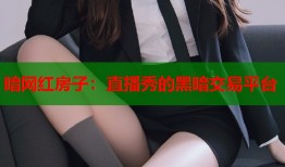 暗网红房子：直播秀的黑暗交易平台
