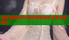 暗区禁网账号共享风险及解决方案全面解析