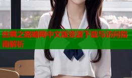 丝绸之路暗网中文版资源下载与访问指南解析