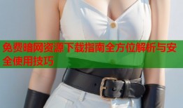 免费暗网资源下载指南全方位解析与安全使用技巧