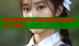 暗网揭秘探索Tor网络背后的隐秘世界与安全挑战