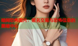 暗网恐怖图片：匿名交易与恐怖信息的黑暗中心