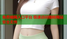 免费暗网入口平台 极速访问隐秘网站安全无忧