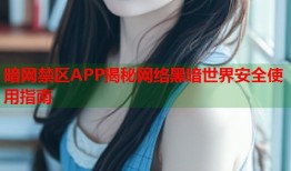 暗网禁区APP揭秘网络黑暗世界安全使用指南
