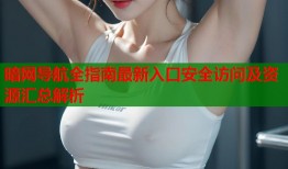 暗网导航全指南最新入口安全访问及资源汇总解析