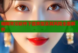 暗网常见软件下载类型及其风险全面解析