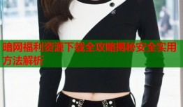 暗网福利资源下载全攻略揭秘安全实用方法解析