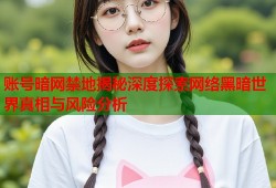 账号暗网禁地揭秘深度探索网络黑暗世界真相与风险分析