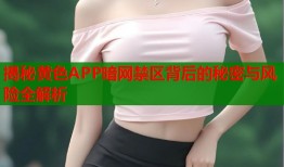 揭秘黄色APP暗网禁区背后的秘密与风险全解析