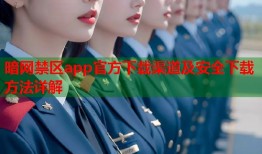 暗网禁区app官方下载渠道及安全下载方法详解