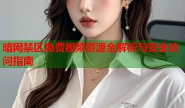 暗网禁区免费视频资源全解析与安全访问指南