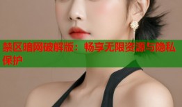 禁区暗网破解版：畅享无限资源与隐私保护