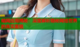暗网应用揭秘：深度解析隐秘网络世界的真实面貌