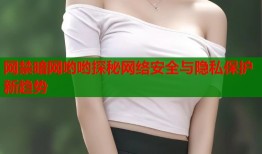 网禁暗网哟哟探秘网络安全与隐私保护新趋势