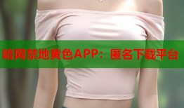 暗网禁地黄色APP：匿名下载平台