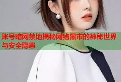 账号暗网禁地揭秘网络黑市的神秘世界与安全隐患