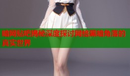 暗网贴吧揭秘深度探讨网络黑暗角落的真实世界