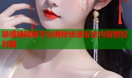 禁播暗网禁平台揭秘快速安全内容管控利器