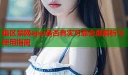 暗区禁网app是否真实可靠全面解析与使用指南