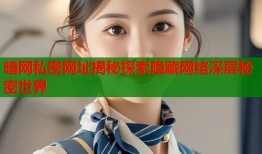 暗网私密网址揭秘探索隐藏网络深层秘密世界