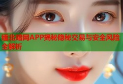 缅北暗网APP揭秘隐秘交易与安全风险全解析