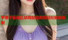 苹果平板暗区禁网卸载教程轻松解除限制