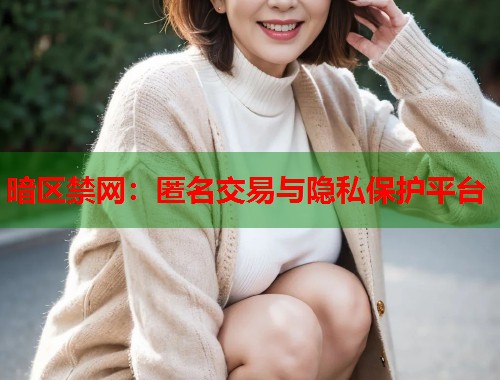 暗区禁网：匿名交易与隐私保护平台