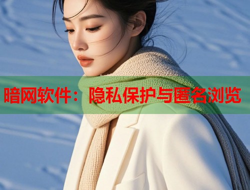 暗网软件：隐私保护与匿名浏览