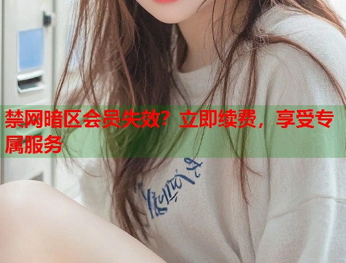 禁网暗区会员失效？立即续费，享受专属服务