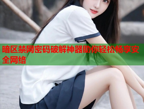 暗区禁网密码破解神器助你轻松畅享安全网络