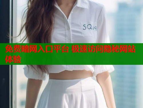 免费暗网入口平台 极速访问隐秘网站体验