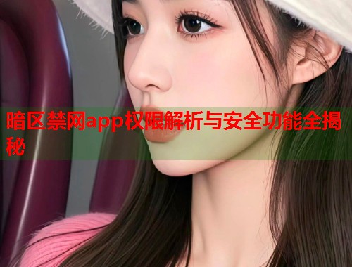 暗区禁网app权限解析与安全功能全揭秘