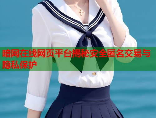 暗网在线网页平台揭秘安全匿名交易与隐私保护