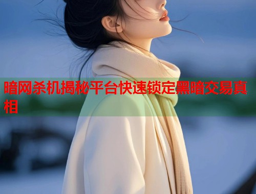暗网杀机揭秘平台快速锁定黑暗交易真相