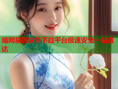 暗网禁区软件下载平台极速安全一站直达