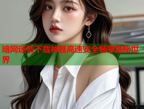 暗网迷情下载神器高速安全畅享隐秘世界