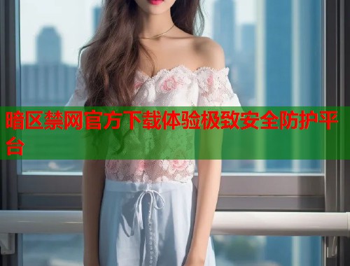 暗区禁网官方下载体验极致安全防护平台