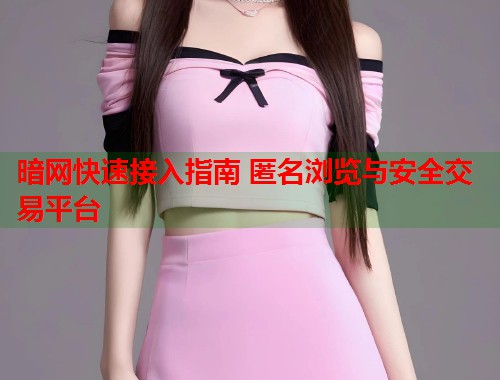 暗网快速接入指南 匿名浏览与安全交易平台